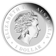 2012 Australian Kookaburra 1oz Silver Coin (Back)